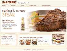 Tablet Screenshot of offers.leaperrins.com